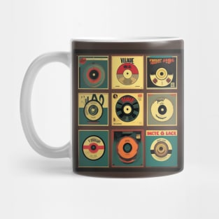 Vintage Vinyl Music Collection Merch Vol. 1 Mug